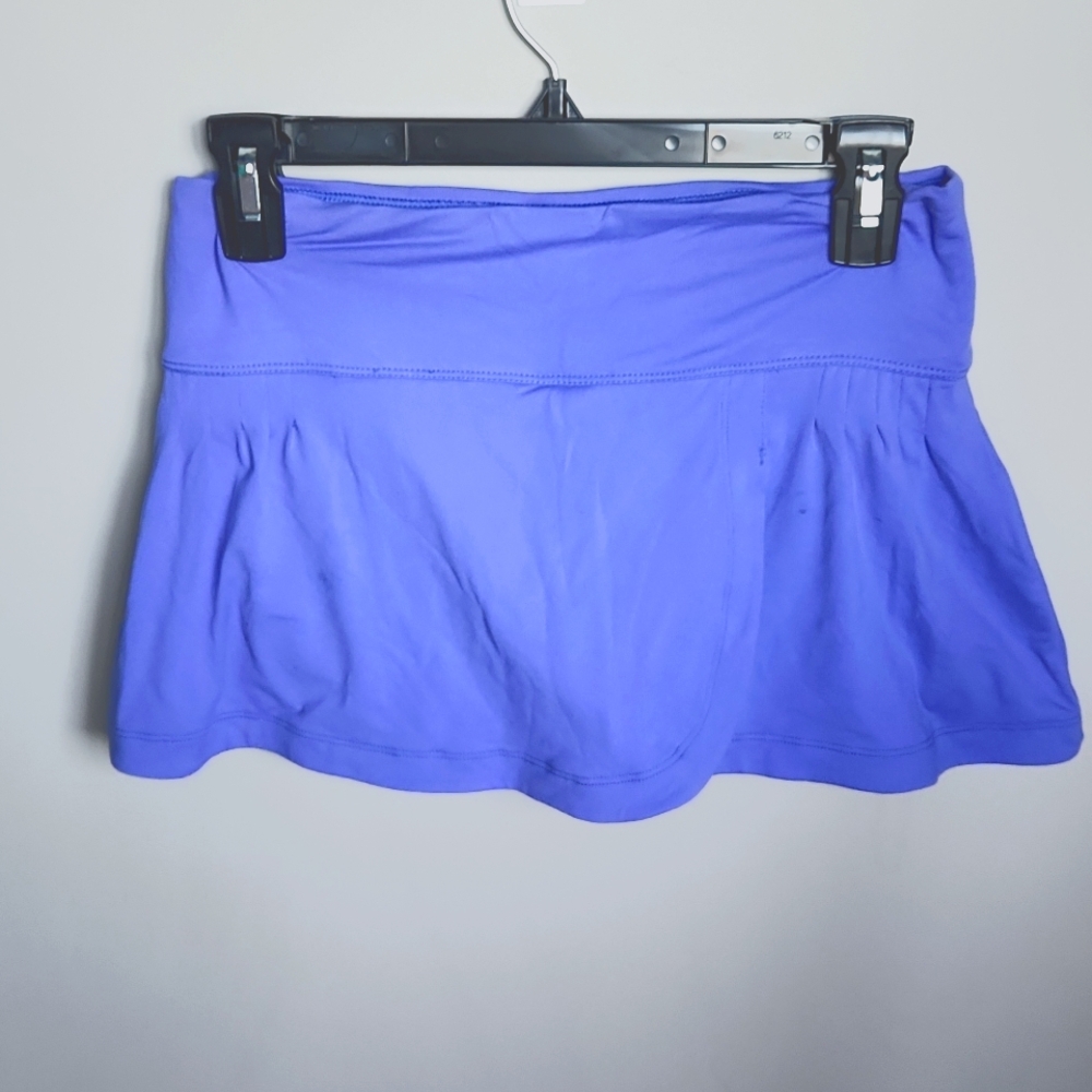 Light purple 90°degree yoga skort